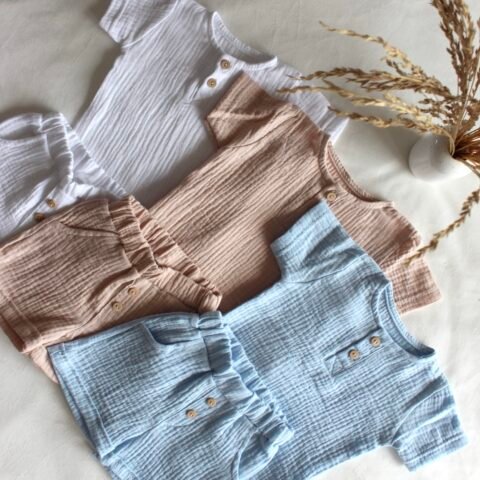 Muslīna krekliņš + šorti